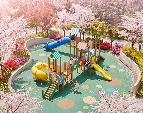 복합 놀이시설 이미지