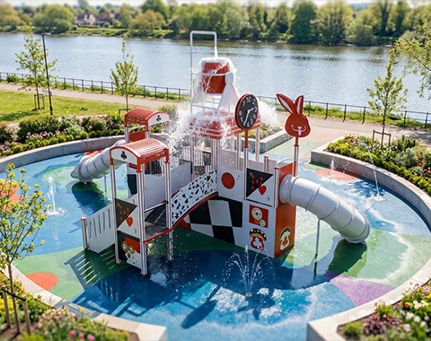 물 놀이시설 이미지