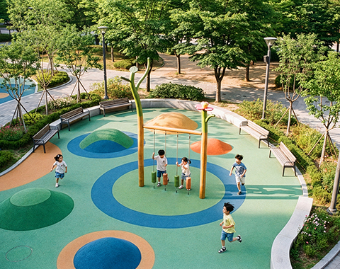 로비니아 놀이시설 이미지